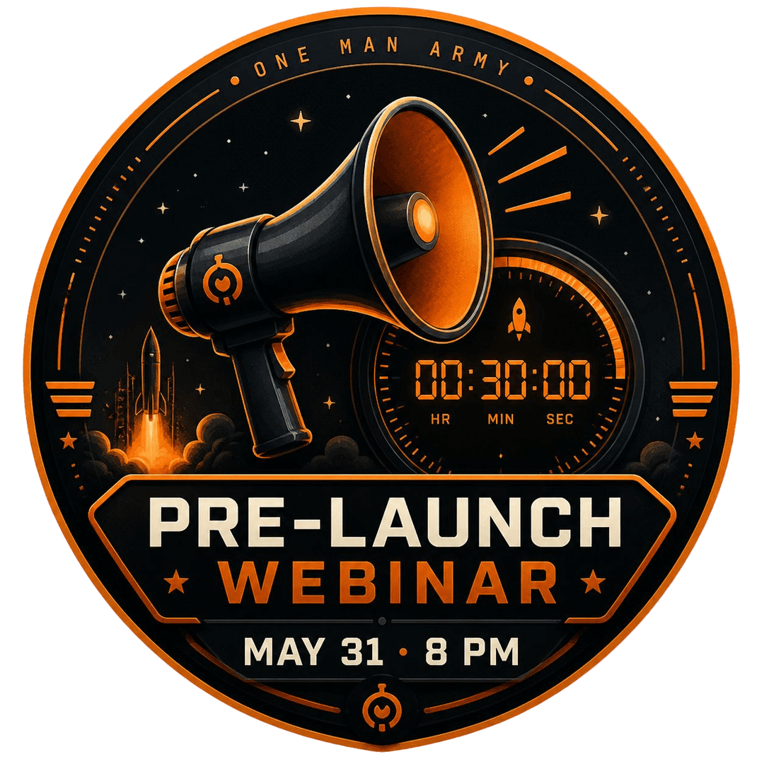 Pre-Launch Webinar — May 31, 8 PM ET