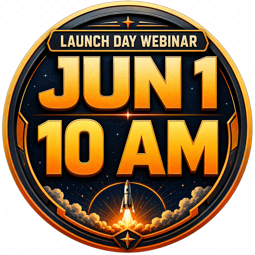 Launch Day Webinar — June 1, 10 AM ET