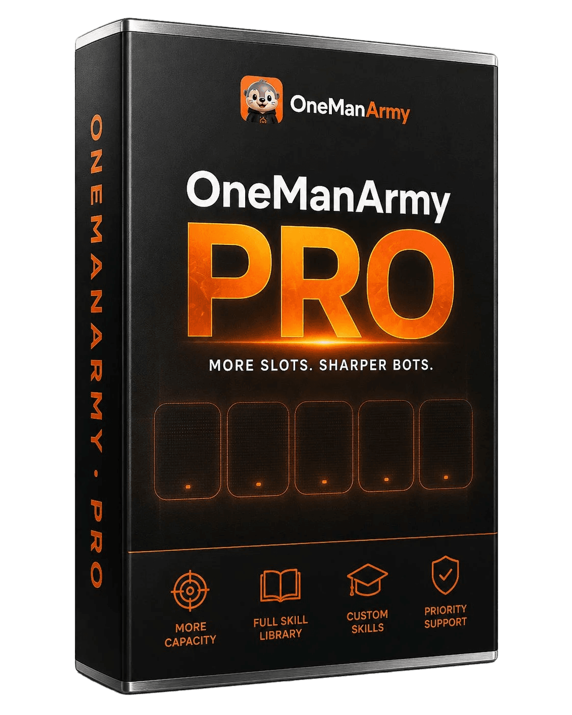 OneManArmy Pro upgrade — product box